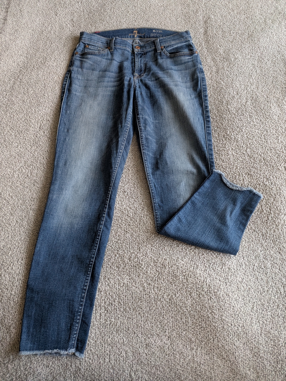 7 For All Mankind The Ankle Skinny